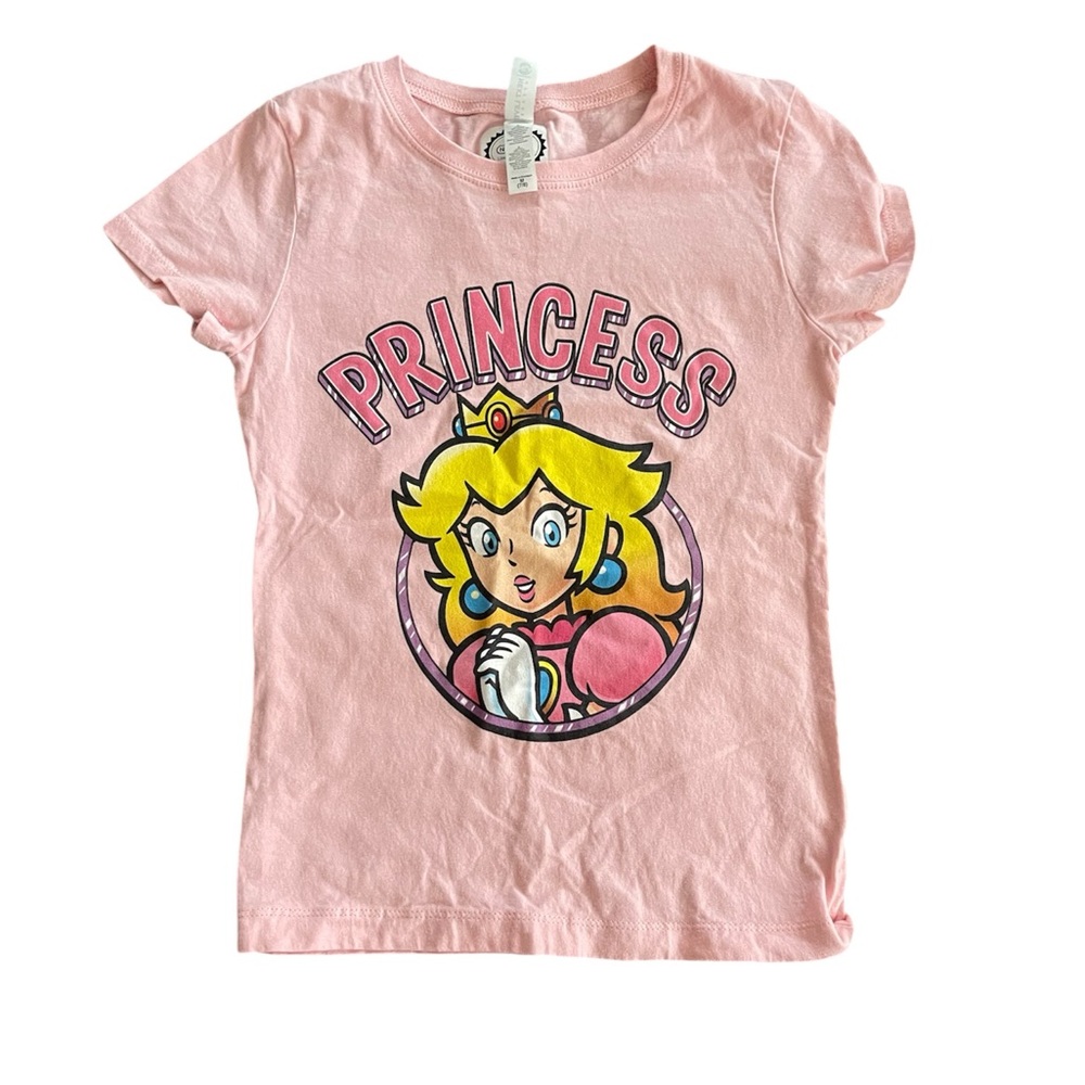 Y2K Princess Peach Baby Tee